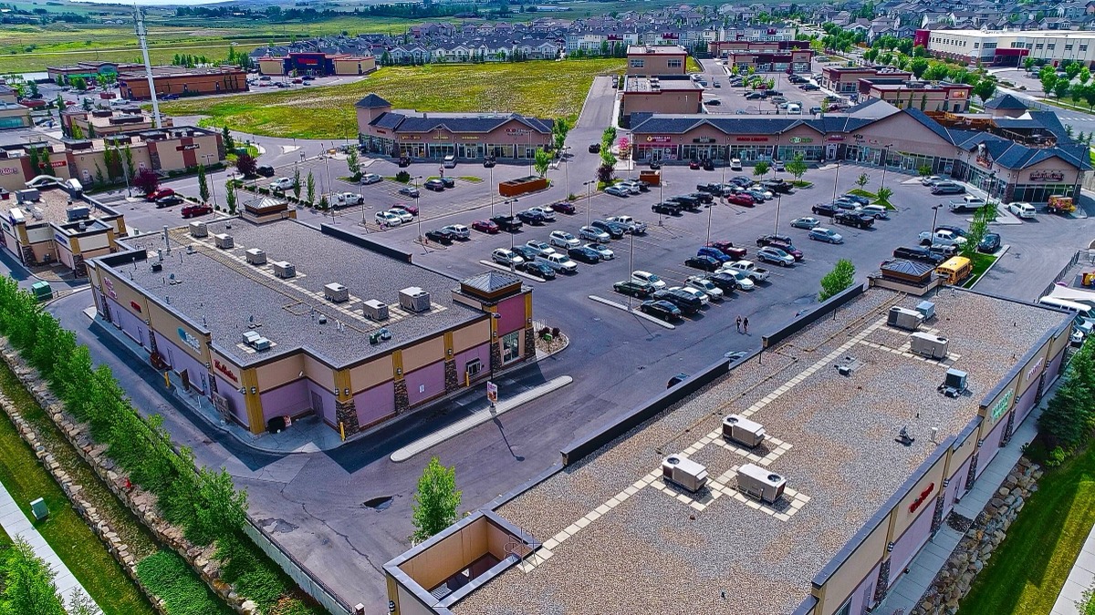 Westmount Plaza after renovation